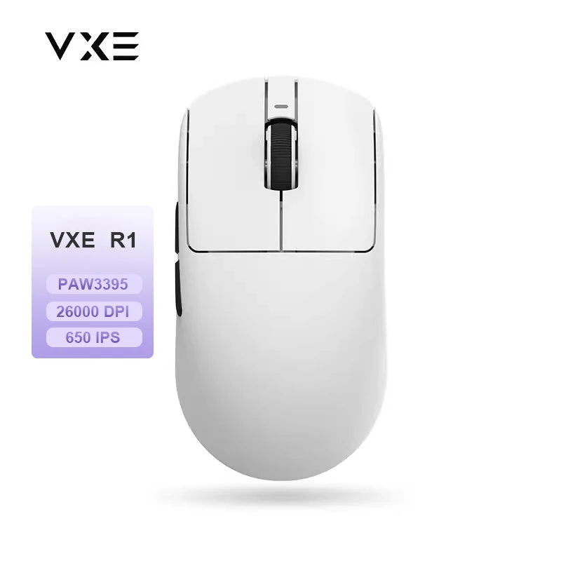ATK VXE Dragonfly R1 Pro MAX brezžična gaming miška PAW3395 R1 SE Plus prilagodljiva e-športna FPS miška, polnilna in lahka