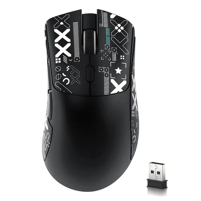Attack Shark R1 lichtgewicht Bluetooth 2.4G draadloze gamingmuis PAW3311 18000DPI ergonomische macromuis