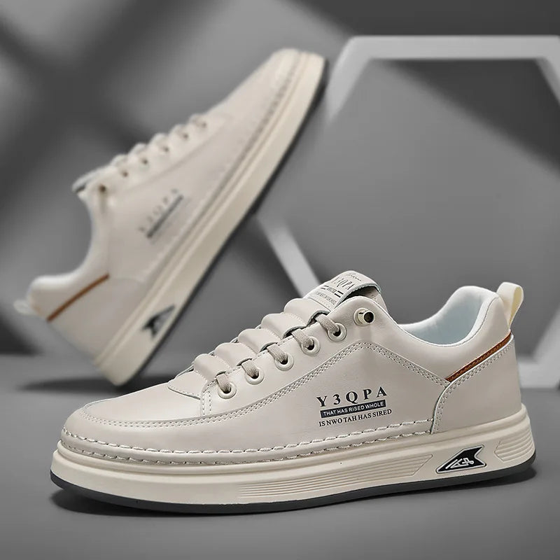 Modische Sommer-Freizeitschuhe für Herren, sportliche Slip-On-Loafer zum Autofahren, vielseitig, bequem, atmungsaktiv, verschleißfest, Leder -..