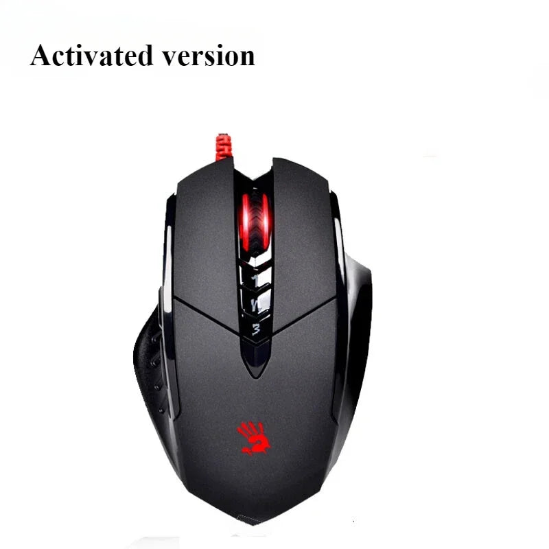 Bloody V7M Wired Mouse RGB Lightweight Ergonomics Design 4000dpi PC Office E-sports Gaming Macro Programming Mouse for CF LOL CS