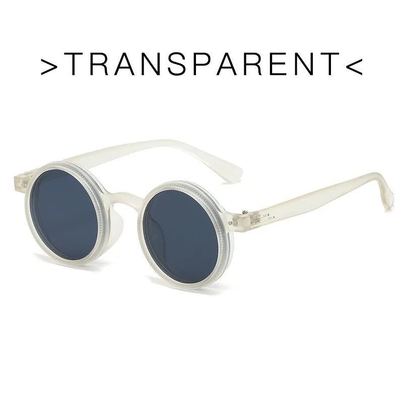 360° Rotating Adjustable Sunglasses Round Frame Polarized Sunglasses Outdoor UV Resistant Sunglasses Protective Glasses