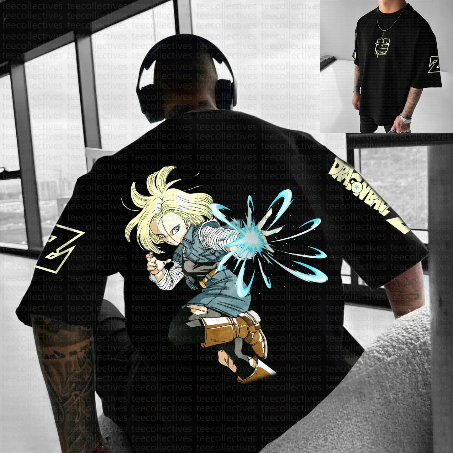 Camiseta de verano 2025 Son Goku Dragon Ball Anime para hombre, estilo Harajuku oversize retro urbano, tops unisex informales holgados de manga corta para mujer