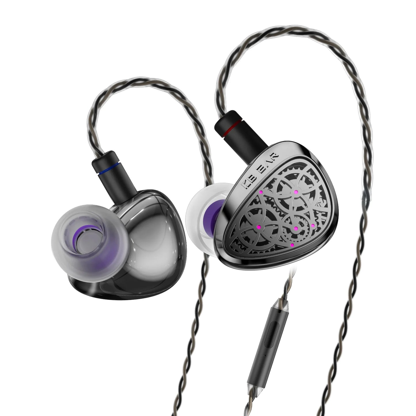 KBEAR Tourbillon-Pro TB-PRO in-Earphone 10mm DD High Resolution TypeC HIFI Wired Earbuds PU+PEEK+DLC Composite Diaphragm