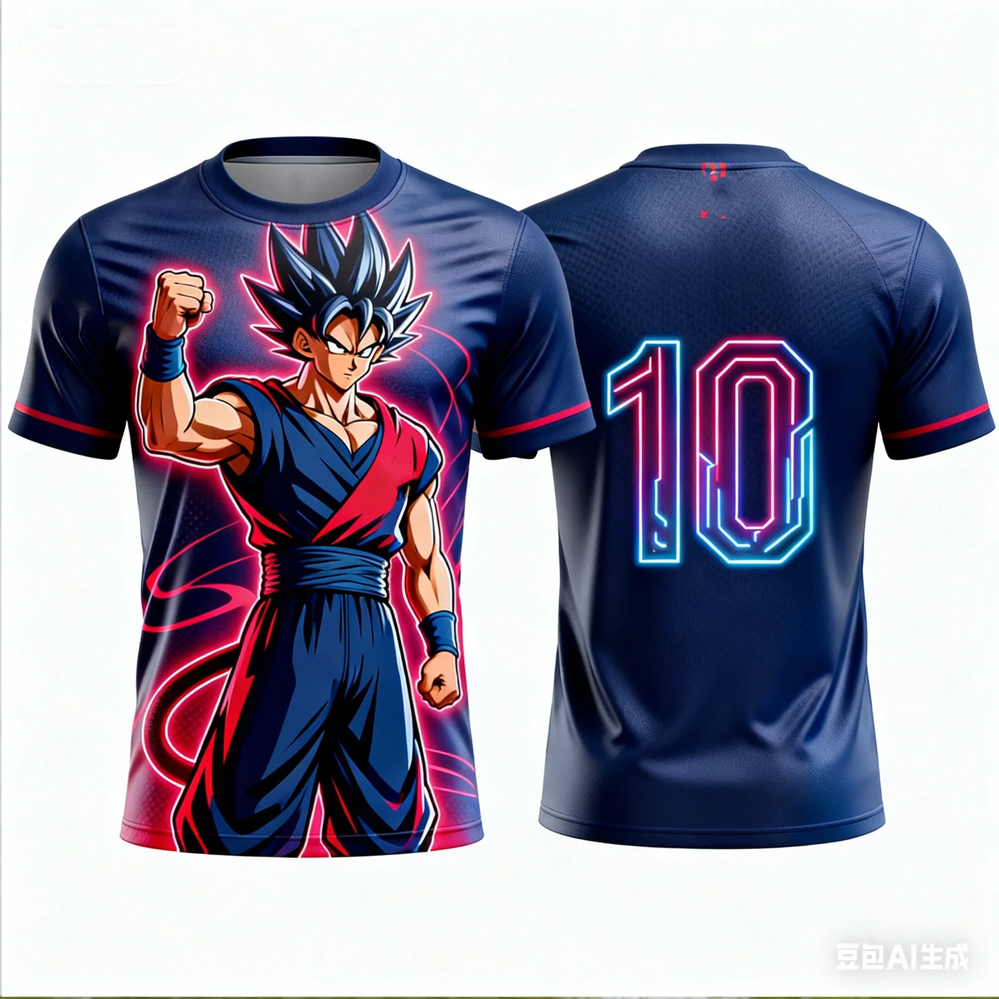 2026 Summer Dragon Ball Super Saiyan Goku Oversized T-shirt 3D Print Breathable Retro Streetwear Unisex Fitness Adults Kids