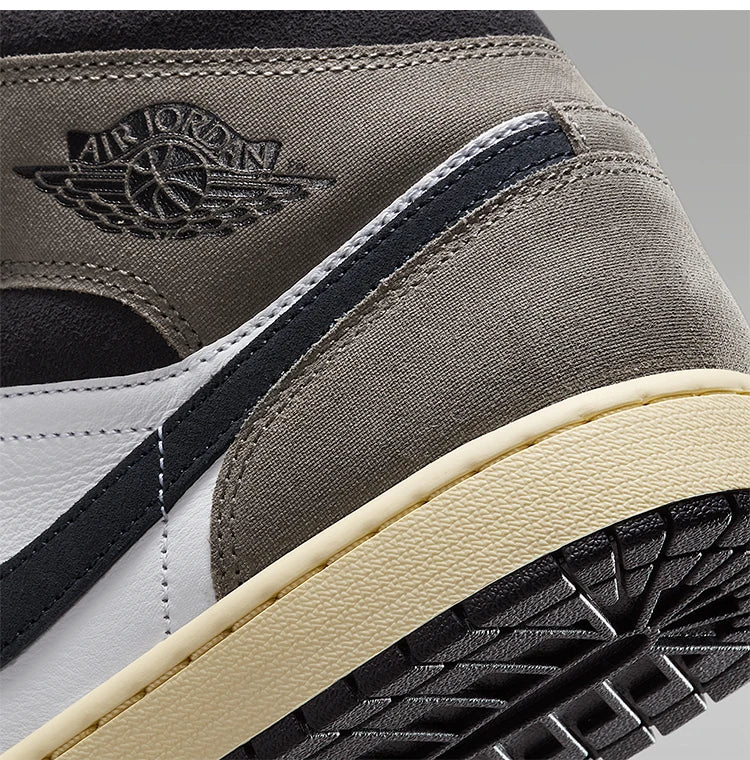 Scarpe sportive da uomo Nike genuine JORDAN mid-top, classiche, leggere e ammortizzate, HQ2011-100