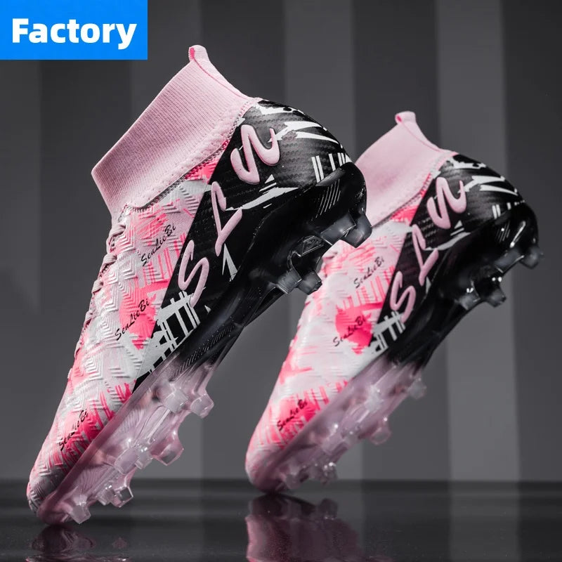 Professional Football Boots Men Soccer Shoes Society Football Cleats FG Ultralight Training Soccer Sneakers Outdoor Sports Shoes