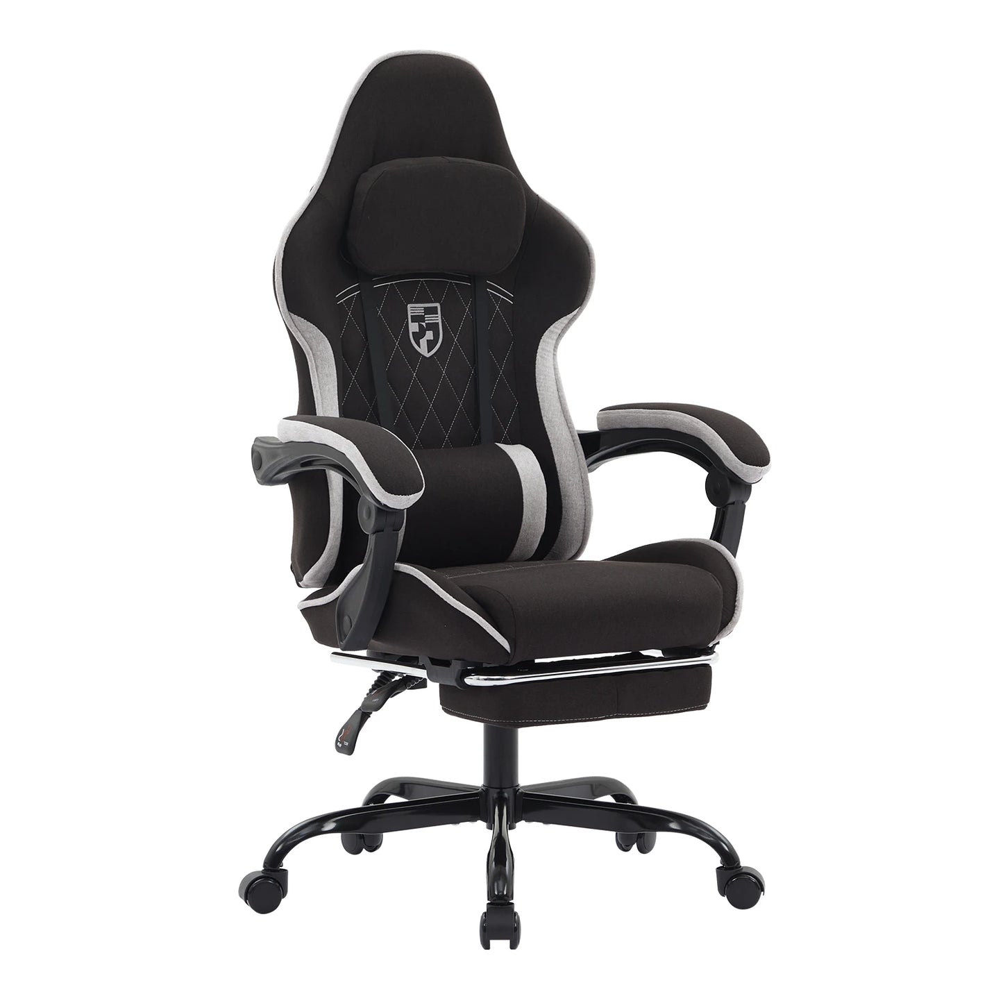 Gaming Chair with Footrest Gamer Chairs Ergonomic with Lumbar Cushion Headrest Gaming Chair Height Adjustable Computer Chair