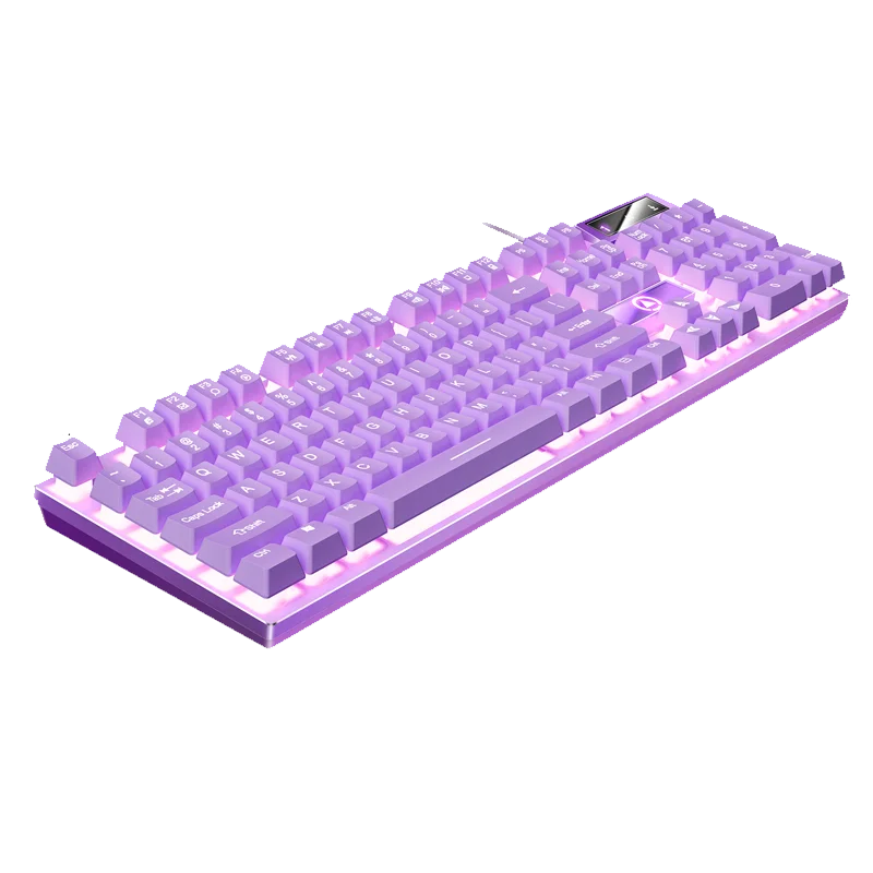 USB Wired Gaming Keyboard, 104 Keys Compatible with Windows Laptop/Computer/PC, Ergonomic Design, Office & Gaming Accessories