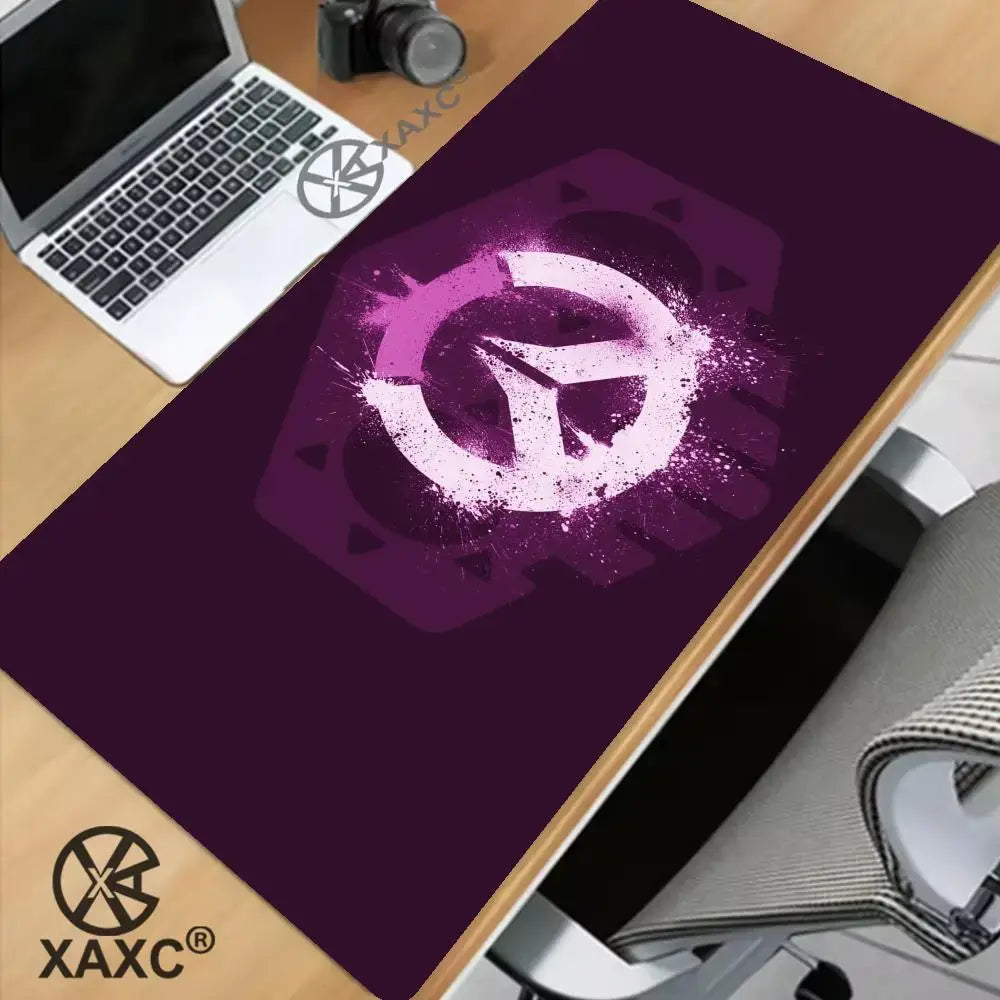 Didelis „Game Overwatch“ pelės kilimėlis Kawaii XXL PC kompiuterio stalo kilimėlis žaidėjams biurui klaviatūrai GamingAccessories pelės kilimėlis XAXC