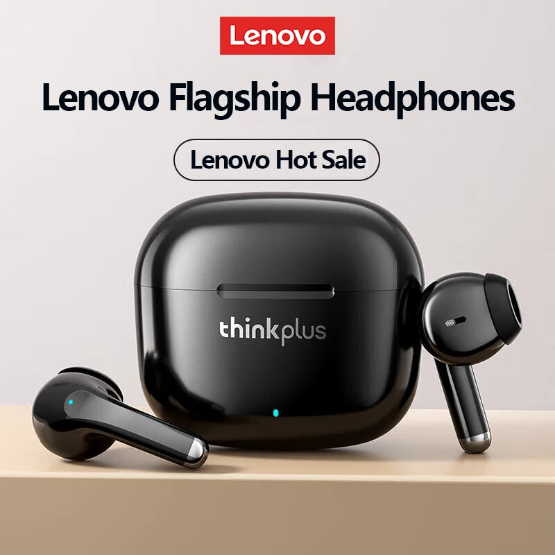 Lenovo LP40 Pro Earburds Wireless Bluetooth HIFI Stereo Sound HD Call Headphones Long Endurance Low Latency Gaming Earphones
