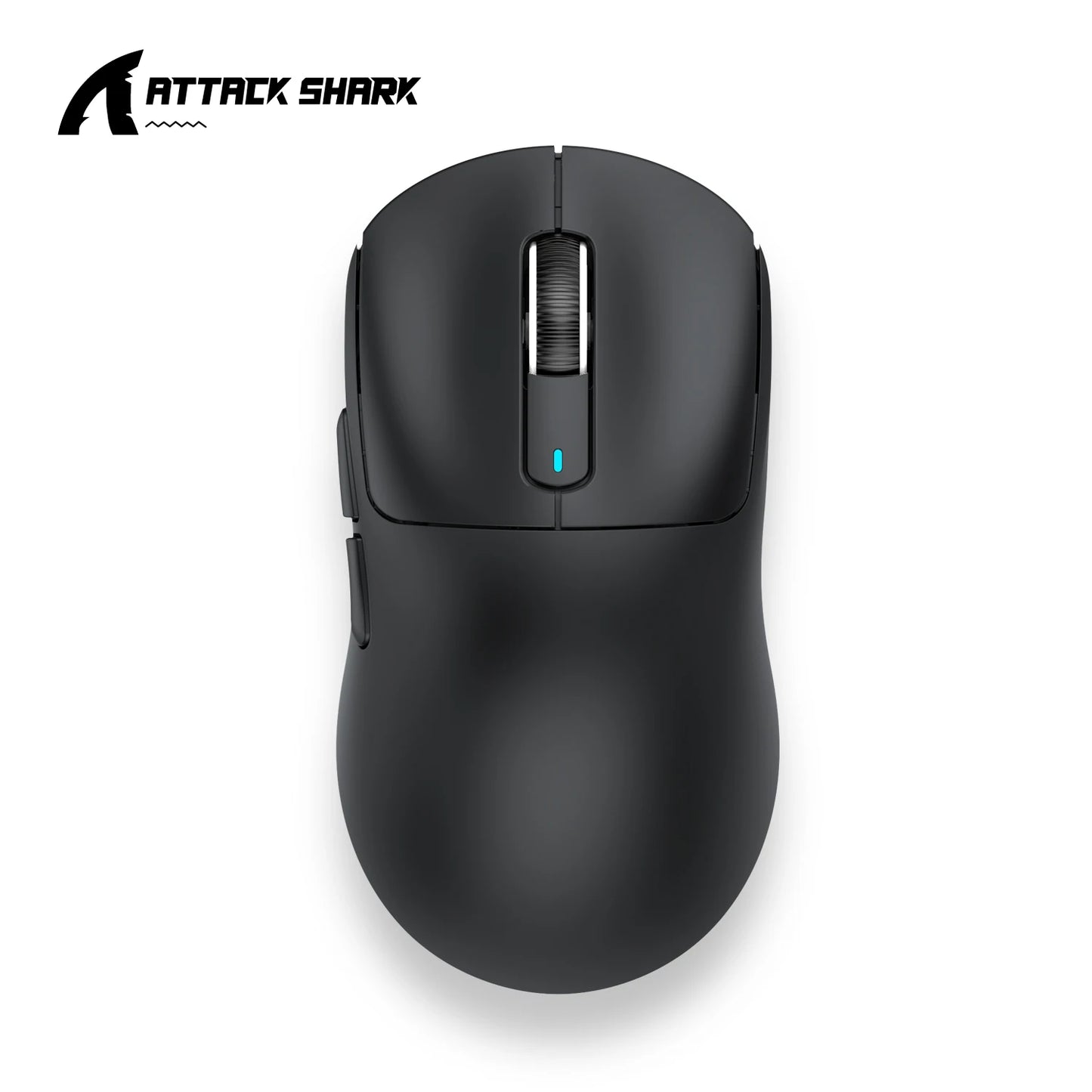 ATTACK SHARK X3 třirežimová myš 1K Hz, X3Pro bezdrátová Bluetooth myš 4K Hz, lehká, PAW3395, mobilní rychlost 650IPS