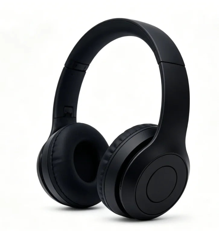 High Fidelity Bluetooth Wireless Headset, Clear Stereo Sound Over Ear Headphones with Built-in HD Mic, Stable Connection