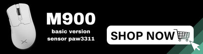 Delux M900Pro Ergonomic Wireless Gaming Mouse 8K PAW3395 Magnetic RGB Charging Dock Rechargeable Wired Mice  For Big Hand PC