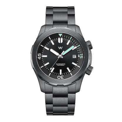 WM Watch Men Automatic Mechanical Watch Miyota8215 Sapphire AR Coated 100M Waterproof Man Business Welly Merck Watches 199M-WM