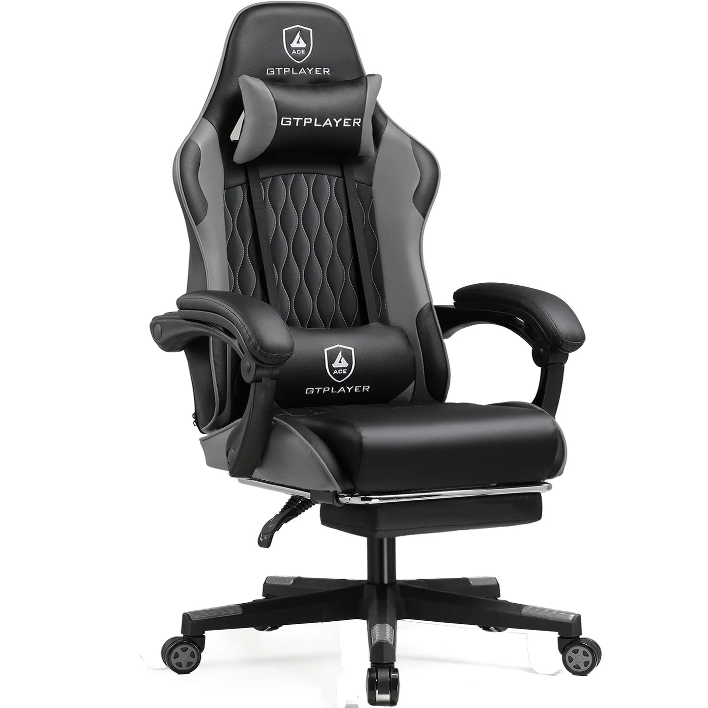GTPLAYER Gaming chair Gamer chair Ergonomic Office Chair Footrest Adjustable Loin & Pillows Gaming Chair