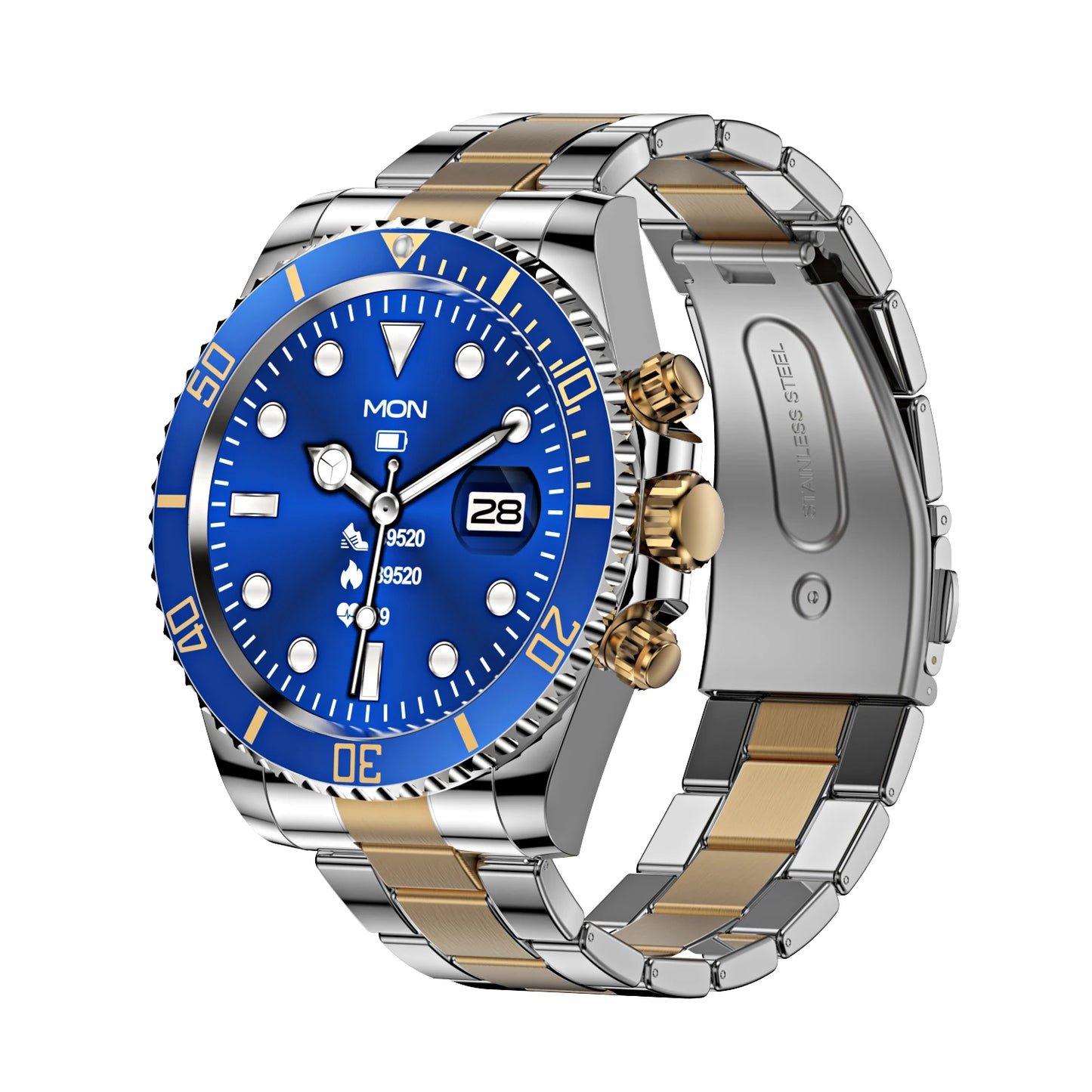 Aiweile AW12 Pro Men Smart Watch For Android IPhone Xiaomi, Sports Modes, Wireless Bluetooth Call ( Answering), Gift For Friends