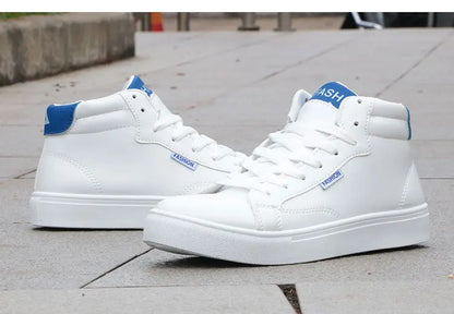 Men's Casual Skateboarding High Top Sneakers Sport Tennis Shoes Breathable Walking Street Shoes Men's Sneakers
