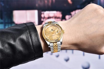 2025 New PAGANI DESIGN Date Men's Mechanical Watches Top Brand Luxury Automatic Wrist Watch Men NH35A Movement 100M Waterproof