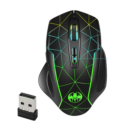 2.4G Rechargeable Wireless Mouse Gamer Gaming Mouse Computer Mouse Usb Ergonomic Mause With Backlight RGB Mice For Laptop PC
