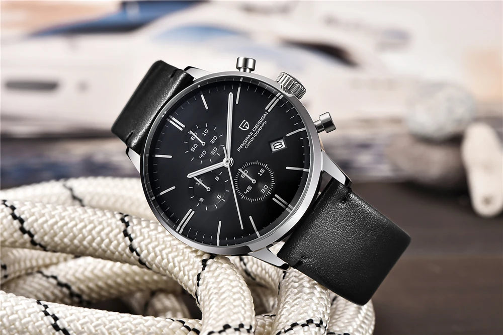 2026 New PAGANI DESIGN Brand Luxury Watches For Men Automatic Date Watch Waterproof Chronograph VK67 Movement Relogio Masculino