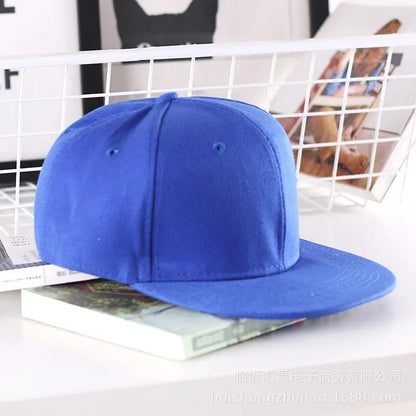 Casquette hip-hop unie pour homme, casquette snapback, casquettes de baseball pour femme, casquettes à visière plate ajustable, visières unies, pour garçons et filles, danse de rue