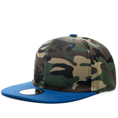 Cap Plain Snapback-kasket til voksne – Hip Hop-baseballkasket til mænd og kvinder – udendørs fritidskasket