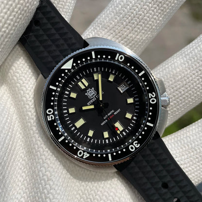 SD1970 New Arrival STEELDIVE Brand 20ATM Water Resistant Ceramic Bezel Insert Sapphire Glass NH35 Automatic Watch 6105 Turtle