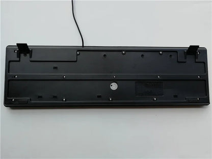 Spanish French  Russian Arabic Letter keycaps Keyboard Gaming Keyboard Usb Wired 104 Keys  For Computer