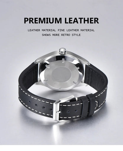 Men's Classic Black / Blue Dial Luminous Automatic Seagull or ST1612 2813 Sports Mechanical Watch AAA High Quality 40mm