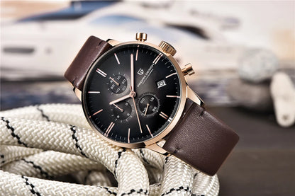 2026 New PAGANI DESIGN Brand Luxury Watches For Men Automatic Date Watch Waterproof Chronograph VK67 Movement Relogio Masculino
