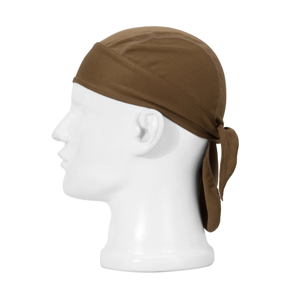 Cycling Hat Under Helmet Quick Dry Pure Cycling Cap Head Scarf Summer Men Running Riding Bandana Headscarf Ciclismo Pirate Cap