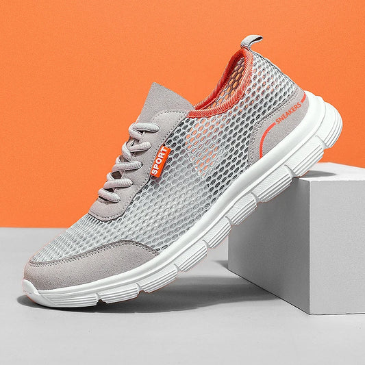 Men Aqua Shoes Outdoor Breathable Beach Shoes Lightweight Quick-Drying Wading Shoes Sport Water Camping Sneakers Shoes