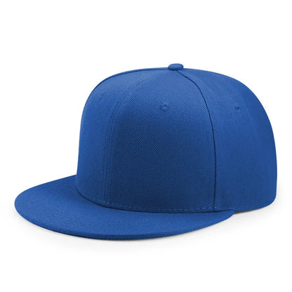Baseballkasket til voksne med lukket bagside til små hoveder – dame og herre, blank hiphop-snapback-kasket, herre i store størrelser, tætsiddende kasketter med flad skygge, 55 cm til 64 cm