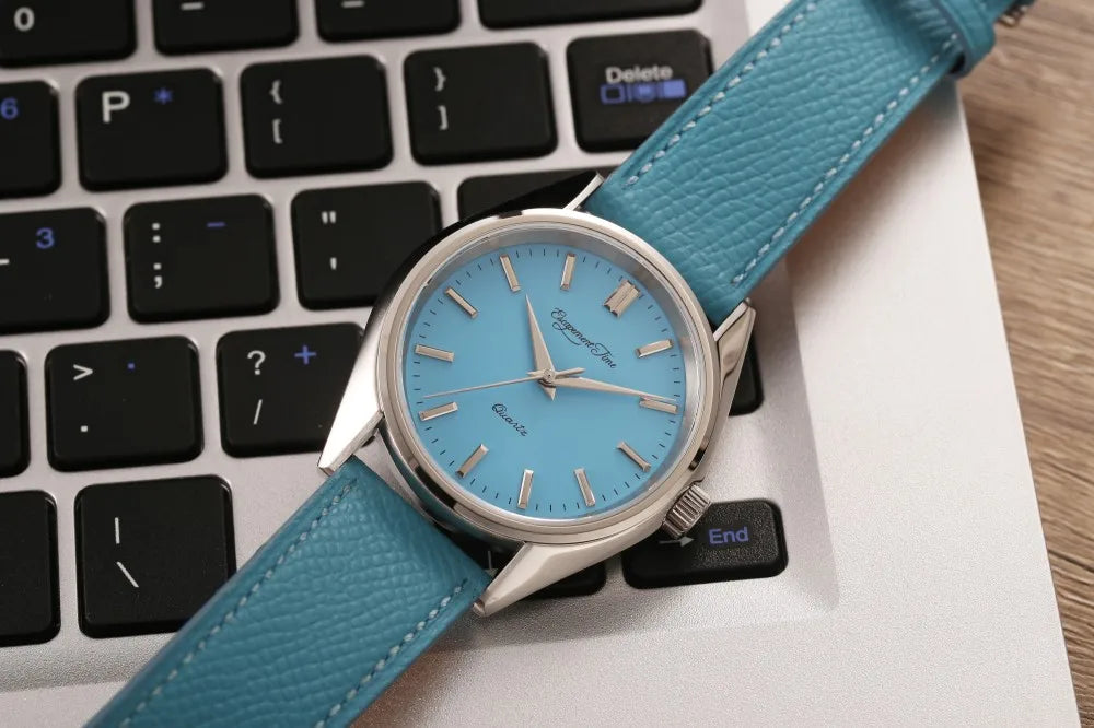 【Escapement time】Quartz Watch 40mm Case VH31  Heat Treatment Hand