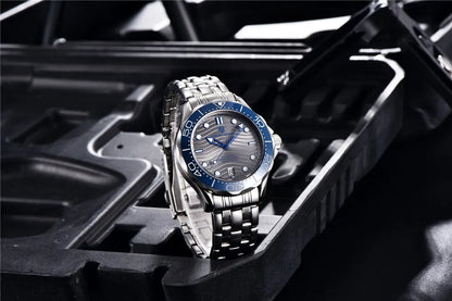 PAGANI DESIGN 2026 New V2 Waves 200M Orologio da immersione da uomo, automatico di lusso, con cristallo zaffiro AR