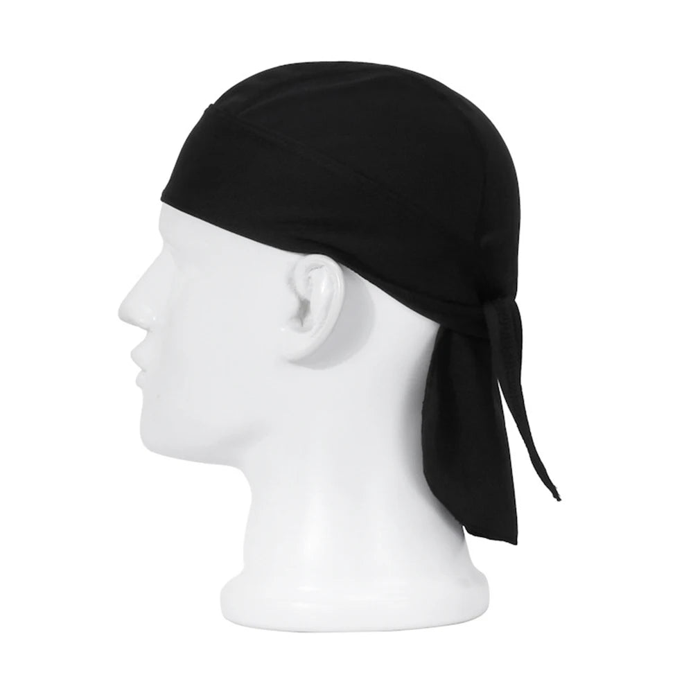 Cycling Hat Under Helmet Quick Dry Pure Cycling Cap Head Scarf Summer Men Running Riding Bandana Headscarf Ciclismo Pirate Cap