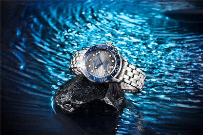 PAGANI DESIGN 2026 New V2 Waves 200M Orologio da immersione da uomo, automatico di lusso, con cristallo zaffiro AR