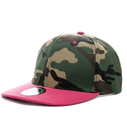 Cap Plain Snapback-kasket til voksne – Hip Hop-baseballkasket til mænd og kvinder – udendørs fritidskasket