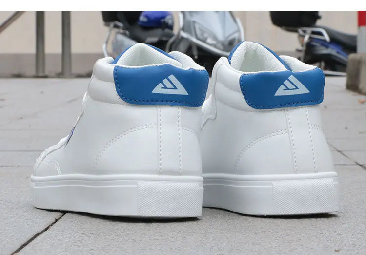 Men's Casual Skateboarding High Top Sneakers Sport Tennis Shoes Breathable Walking Street Shoes Men's Sneakers