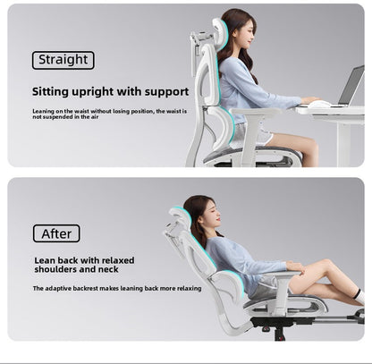 UVR Home Computer Chair Comfortable To Lie Down E-sports Chair Ergonomic Chair To Sit For Long Periods Of Time Office Chair