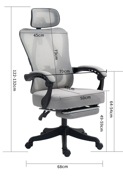 UVR Gaming Computer Chair Home Lift Swivel Backrest Chair Ergonomic Design Armchair Sitting Comfort Office Chair Furniture