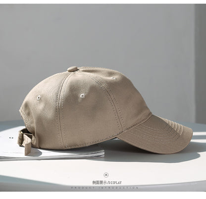 Custom Logo Cotton Soft Top Baseball Cap For Women Men Classics Simple Adjustable Dad Hat Outdoor Sport Dad Hats Wholesale
