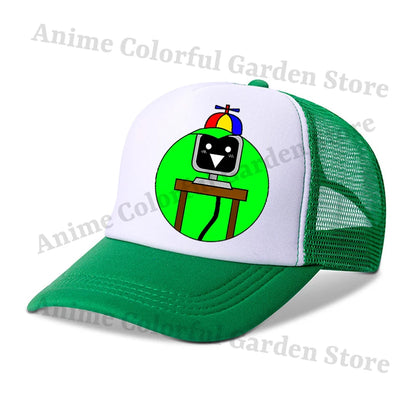 Sprunki Baseballové čepice pro rodiče a děti Anime Kreslené postavičky Hip hop Ploché čepice Muži Ženy Děti Letní móda Ochrana před sluncem Prodyšné čepice Dárky