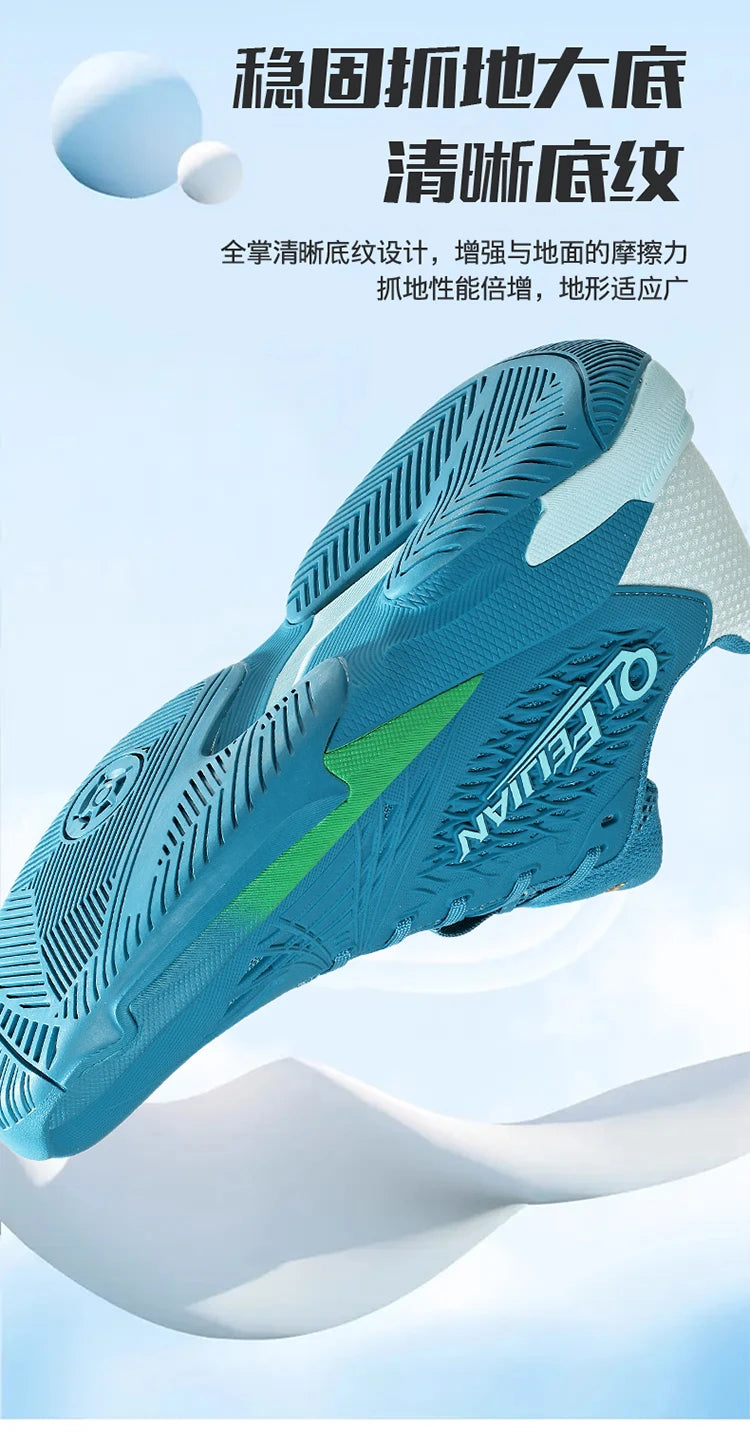 New Tennis Shoes, Large Size 36-45, Outdoor Anti-Slip Volleyball Shoes, Lightweight Fitness Badminton Shoes