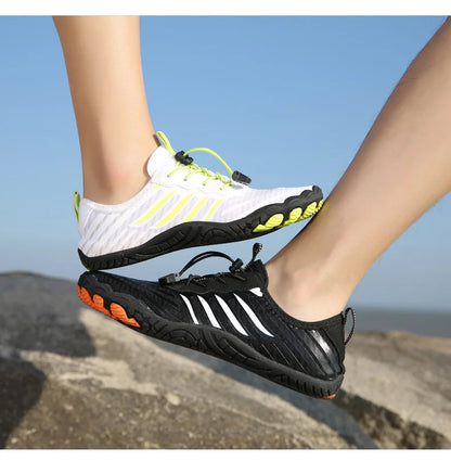 Men Women Water Shoes Aqua Shoes Drainage Beach Sports Swim Sandals Quick Dry Boating Barefoot Diving Fishing Surfing Sneakers