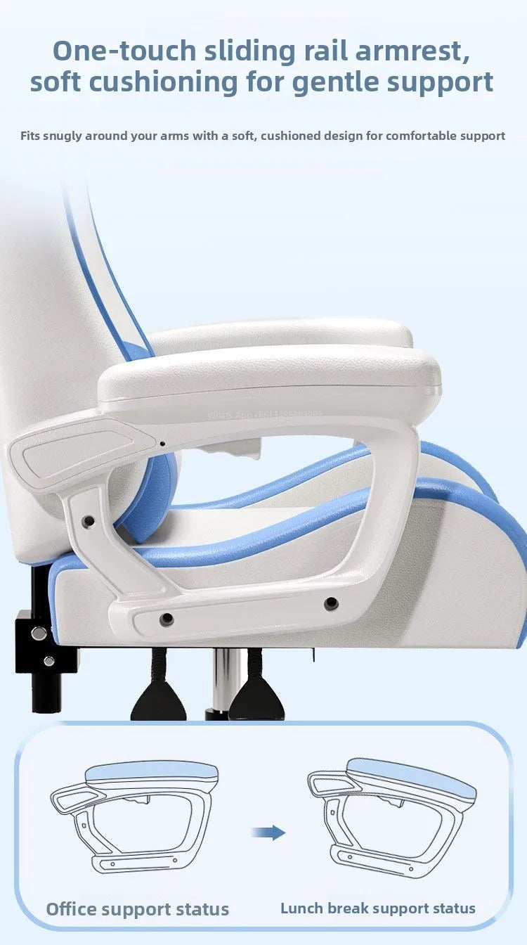 Computer chair, home, e-sports, office, game, racing chair, Internet cafe, competitive, reclining, ergonomics