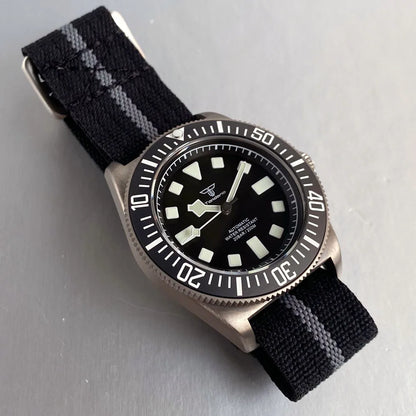 Titanium Case Tandorio 42mm Retro FXD NH35 PT5000 Mechanical Men Watch Sapphire 200M Diver Watches Luminous Montres hommes