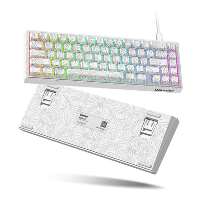 M68HE Pro Hall Effect Mechanical Gaming Keyboard Hot Swap Magnetic Switches Rapid Trigger 8000Hz Polling Rate Keyboard for PC