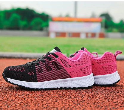 New Arrival Women Flats Footwear Lace-Up Flats Casual Sneakers Women's Soft Zapatos Mujer Plus Size