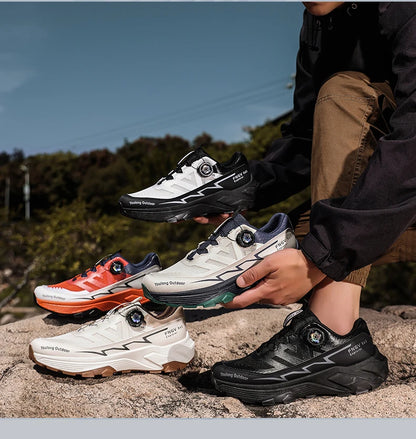 Herren-Sneaker Casual Outdoor rutschfest stoßdämpfend vielseitig Offroad-Wanderschuhe bequeme Laufschuhe für Herren mit weicher Sohle